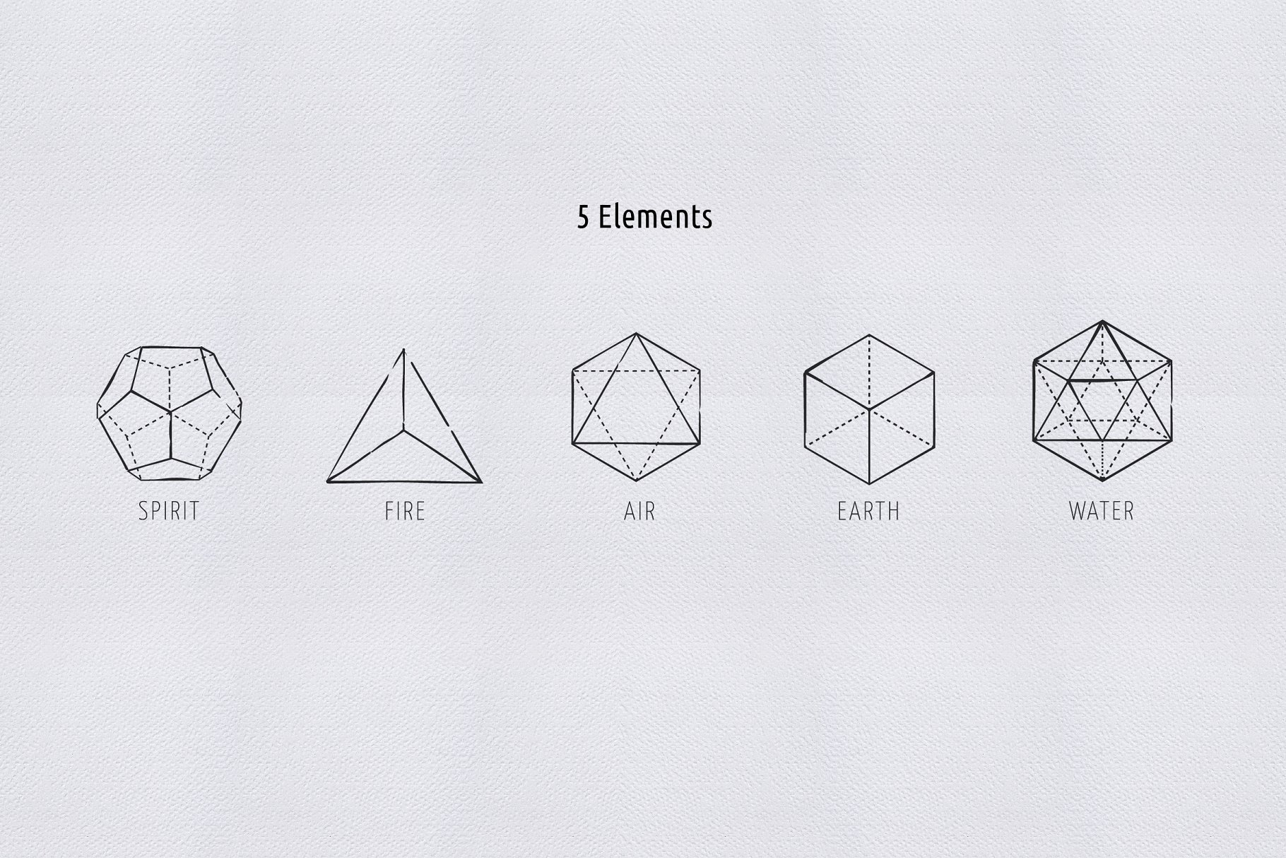 神圣几何图形设计素材集[Logo模板/图案/图标] Esoteric Sacred Geometry Huge Bundle插图(8)