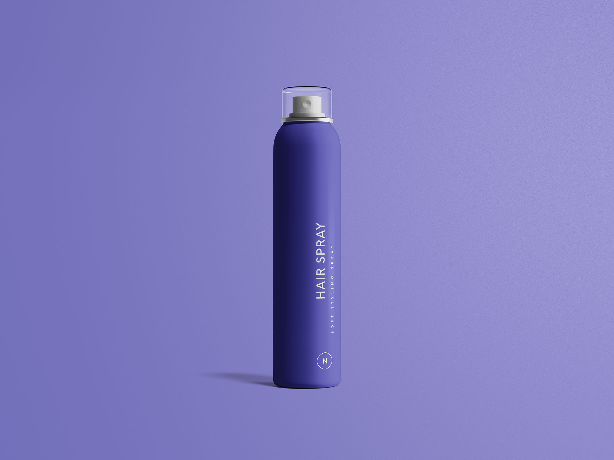 发胶/喷雾瓶外观设计样机模板 Hair Spray Mockup插图(1)
