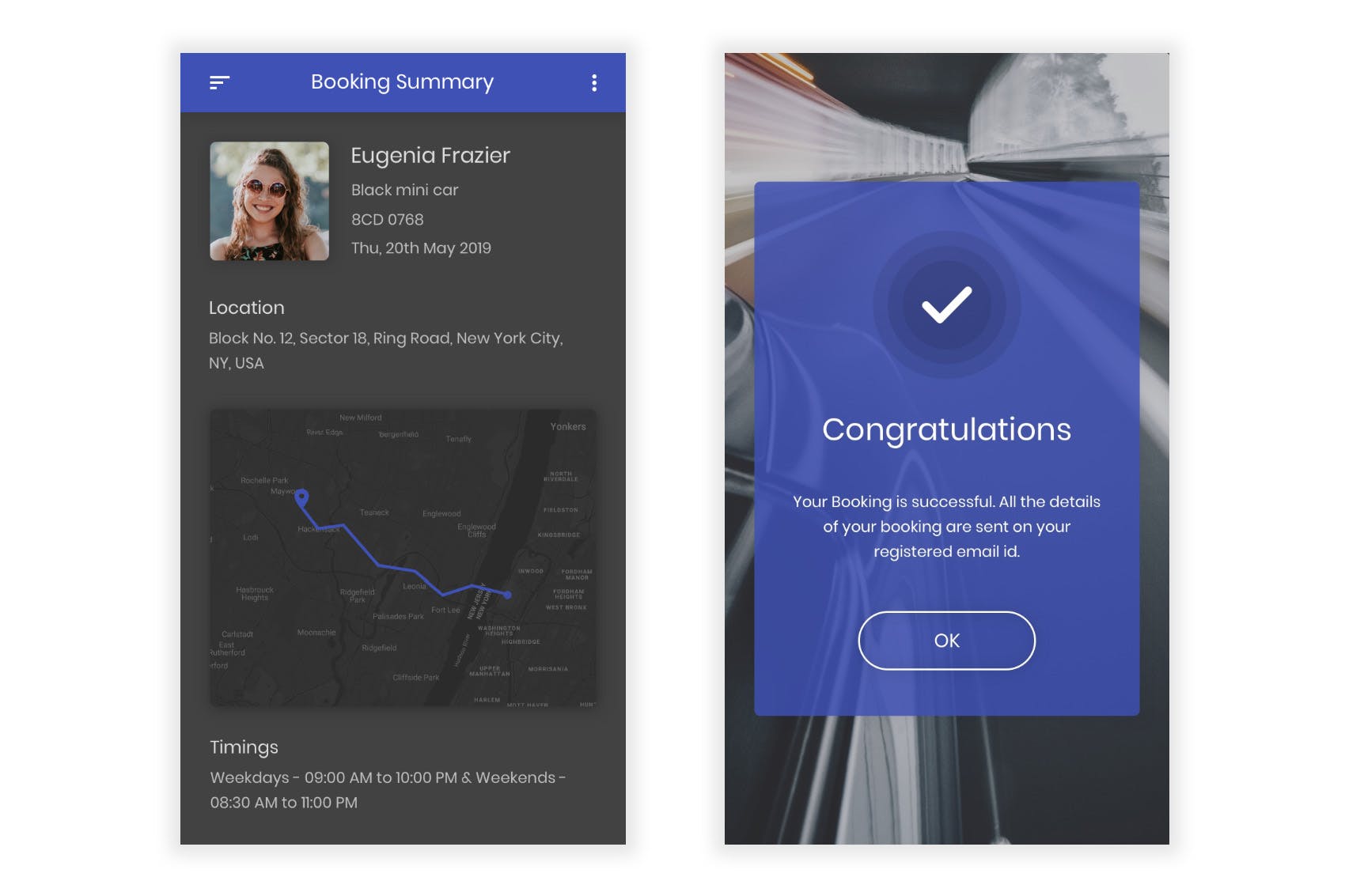 出租车打车APP应用UI界面设计Sketch模板 Taiksi – Taxi & Cab Booking Sketch UI Kit插图(4)