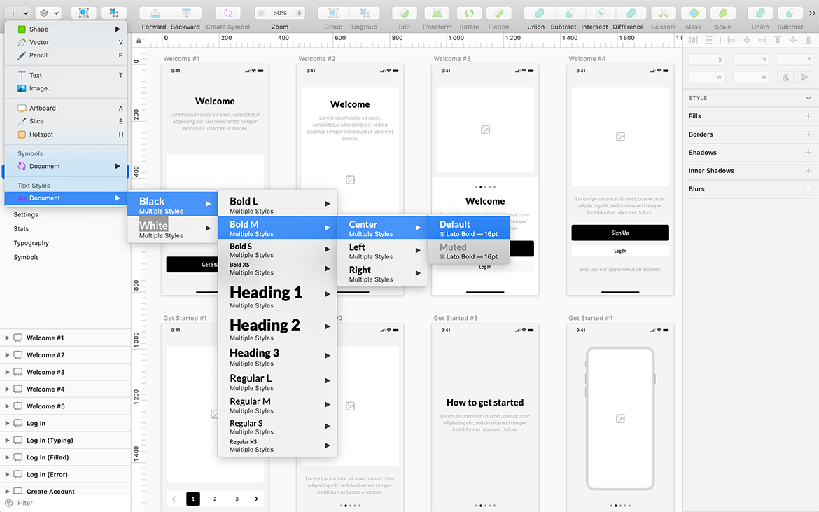 适用于iPhone 11手机APP应用UI设计线框图组件 iPhone Wireframe Kit插图(3)