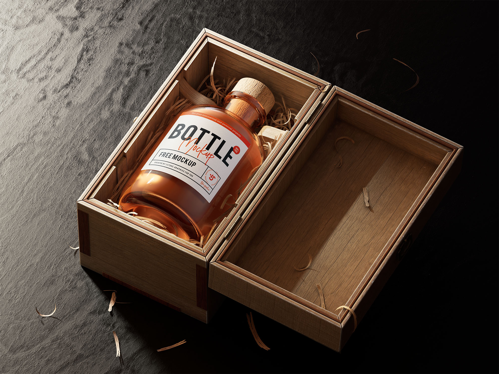 化妆品瓶罐样机模板 Bottle Logo Mockup插图