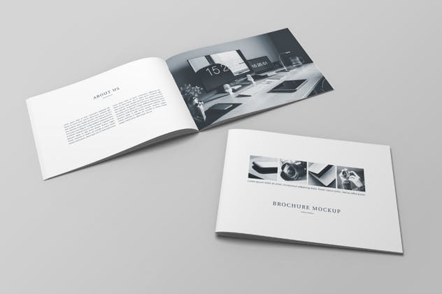 A4多用途产品目录产品手册样机模板Vol.3 Brochure Catalog Mockup Vol. 3插图(5)