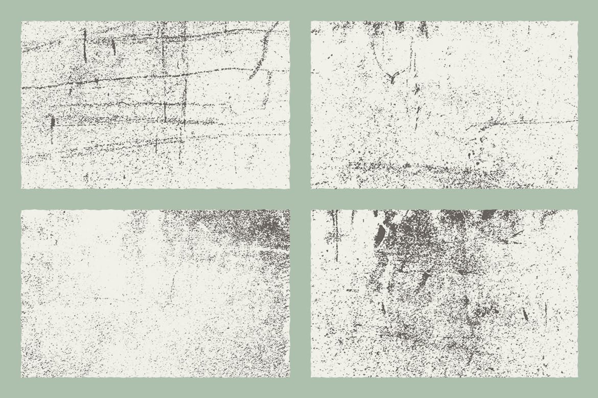 10款逼真划痕斑迹矢量纹理素材库精选背景 Grunge Texture Pack Background插图(1)