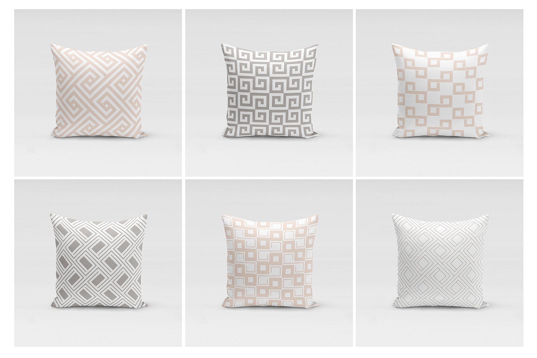 粗线条无缝纹理 Bold Seamless Patterns Set插图(7)