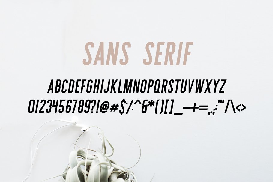无衬线英文 Logo 字体+Logo 设计模板 Sydney | Font Duo + 12 Free Logos插图(4)