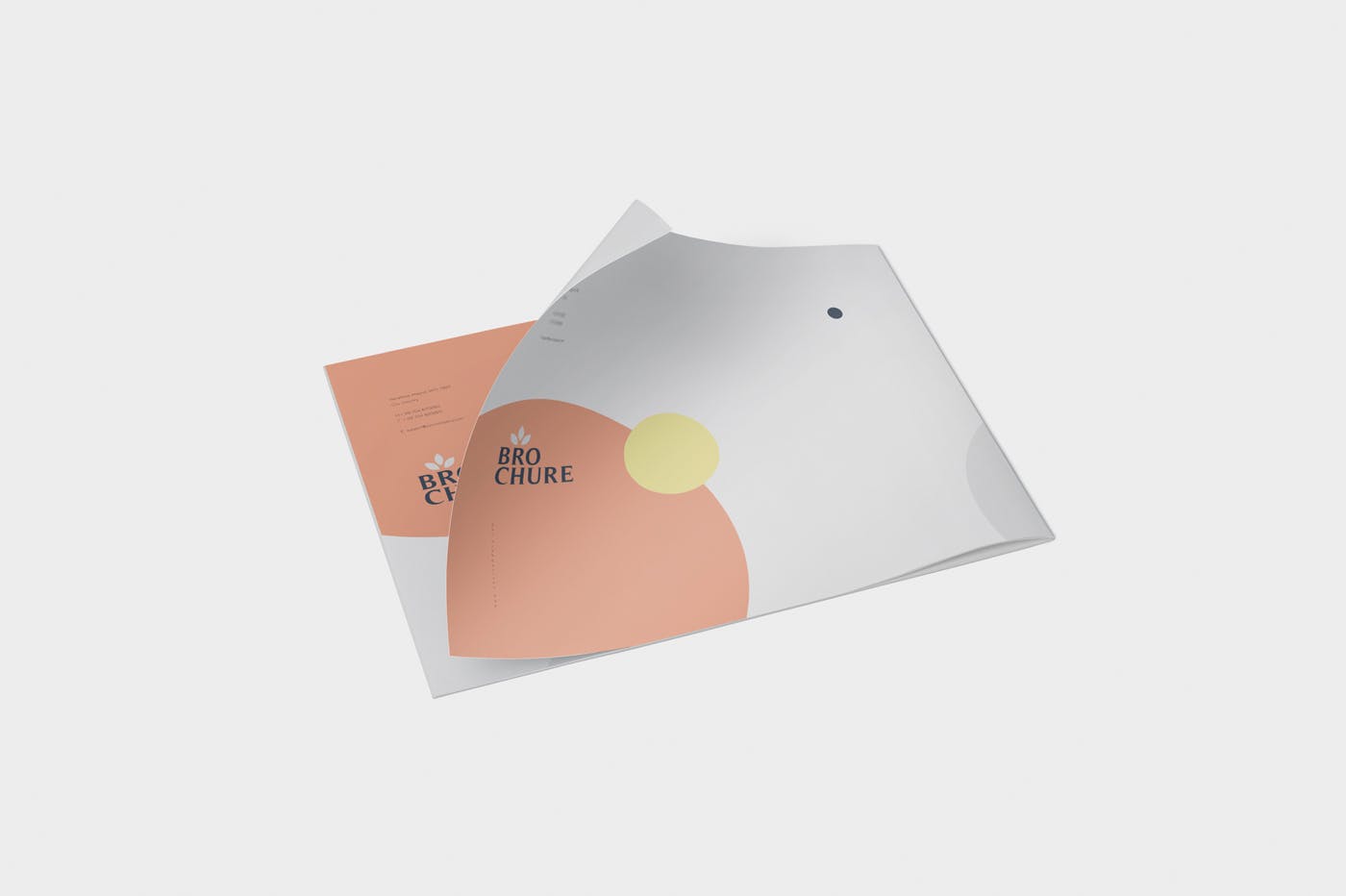 美国信纸尺寸横版杂志印刷效果图样机素材库精选 US Letter Landscape Brochure – Magazine Mockup set插图(3)