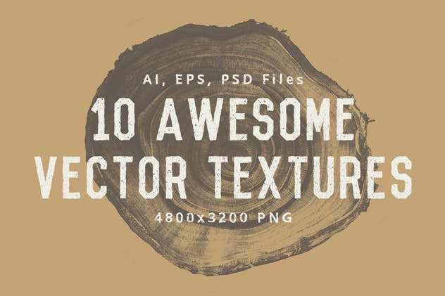复古木纹年轮纹理套装 Wood Texture Pack 0.2插图(4)