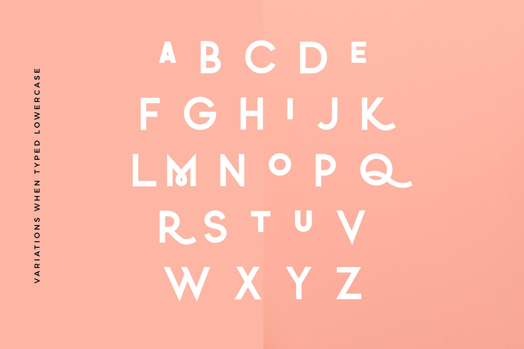 大胆堆叠无衬线英文字体 Quirk – Fun Display Font插图(3)
