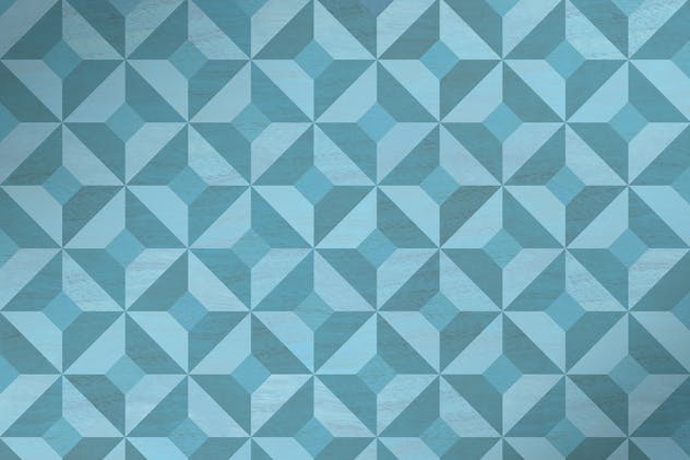 立体几何镶嵌图案素材 Geometric Marquetry Patterns插图(5)