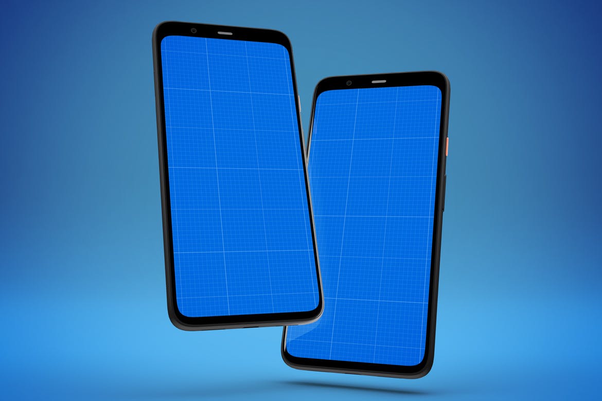 谷歌手机Pixel 4多种展示角度素材库精选样机模板 Pixel 4 Mockup插图(12)