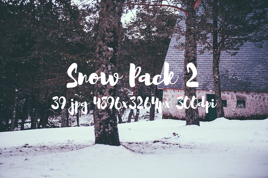 白雪茫茫雪景高清照片素材 Snow Photo Pack II插图(16)