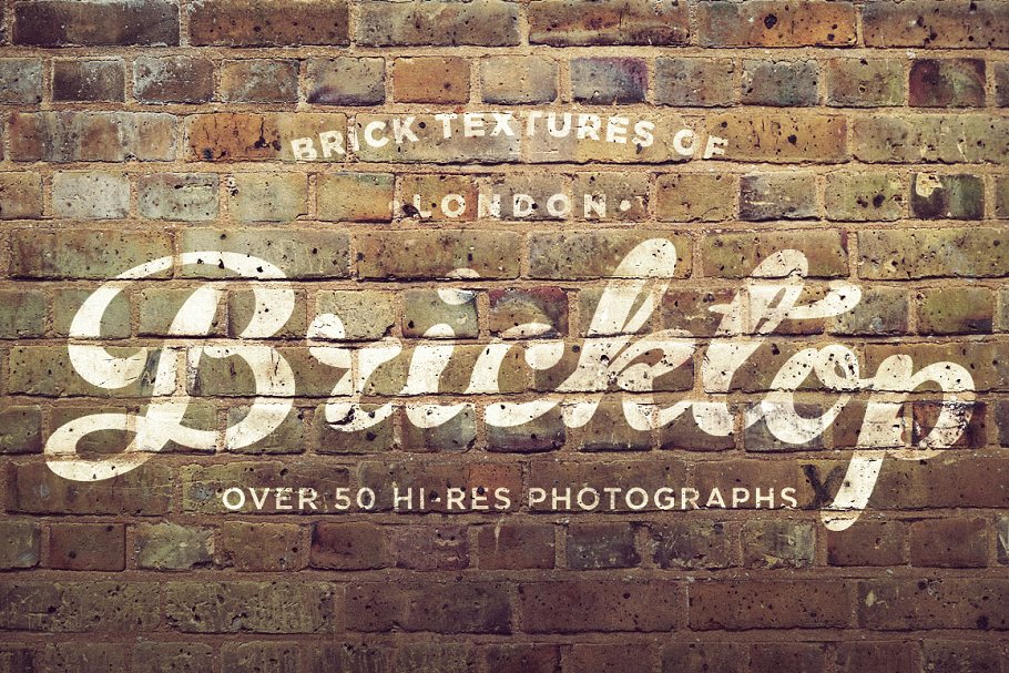 50款砖瓦砖墙纹理 Bricktop 50 brick wall textures插图