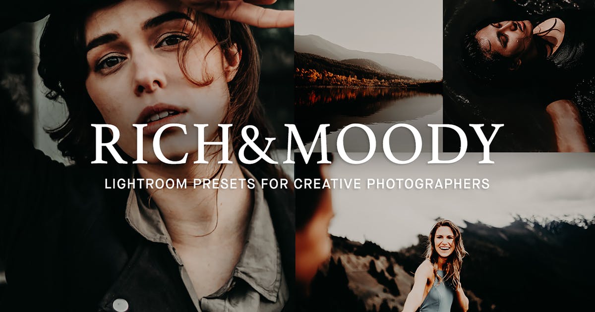 暖色调强对比度照片效果滤镜素材库精选LR预设 Rich & Moody Lightroom presets插图