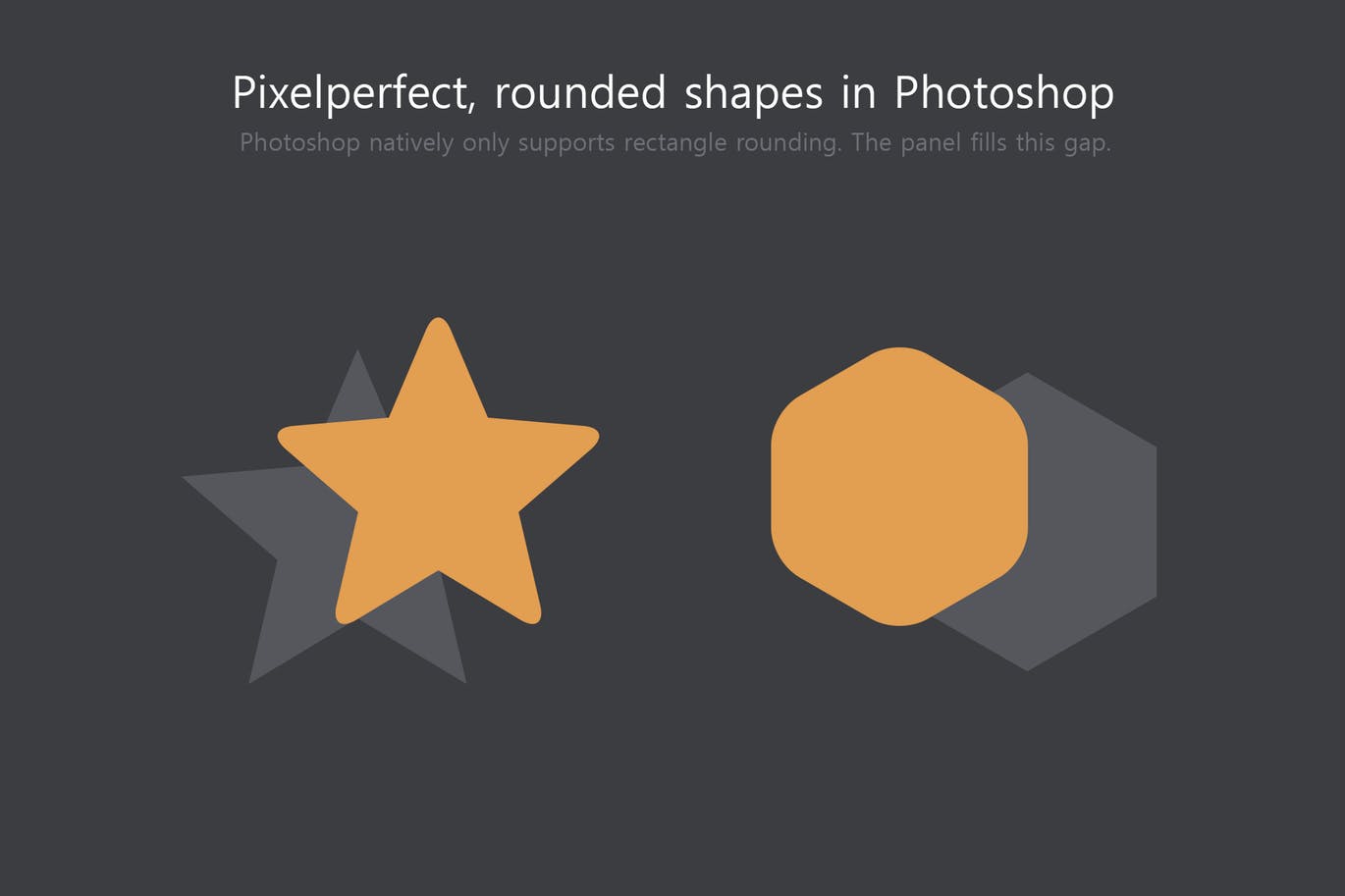 PS平滑圆角图形路径编辑插件 Shape Rounder – Path Editing Kit插图(8)