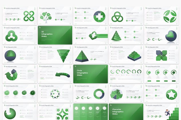 多用途信息图表企业商务PPT模板下载 Bole – Multipurpose PowerPoint Presentation插图(2)