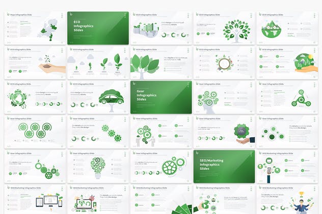 多用途信息图表企业商务PPT模板下载 Bole – Multipurpose PowerPoint Presentation插图(4)