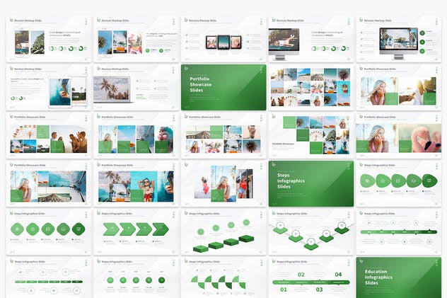多用途信息图表企业商务PPT模板下载 Bole – Multipurpose PowerPoint Presentation插图(6)