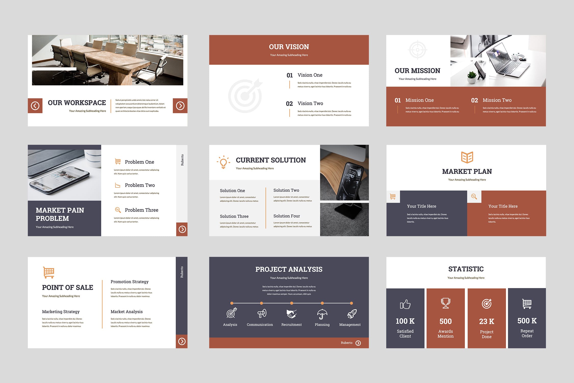 企业校园招聘宣讲会谷歌幻灯片设计模板 Goodear – Business Googleslides Presentation插图(2)