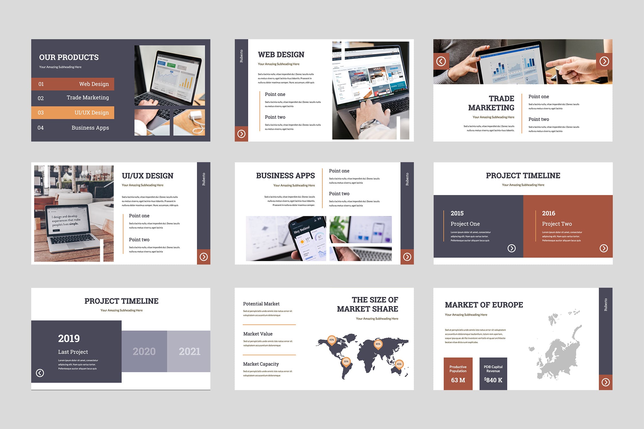 企业校园招聘宣讲会谷歌幻灯片设计模板 Goodear – Business Googleslides Presentation插图(3)