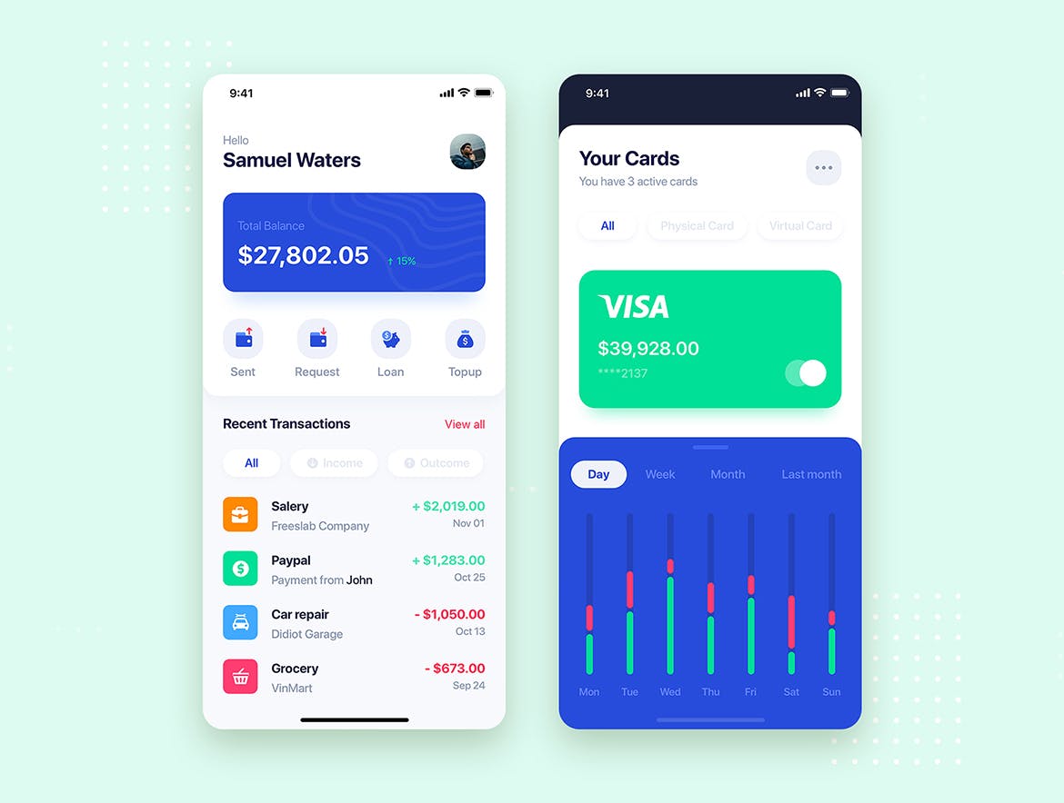 网上支付生活服务APP应用界面设计XD素材插图(7)