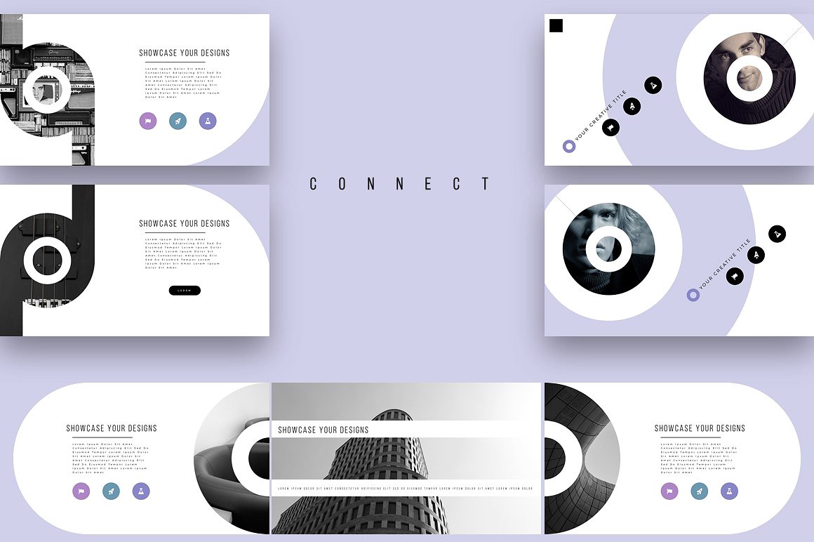 CONNECT Premium时尚极简的产品演示PPT模板下载[pptx]插图(17)