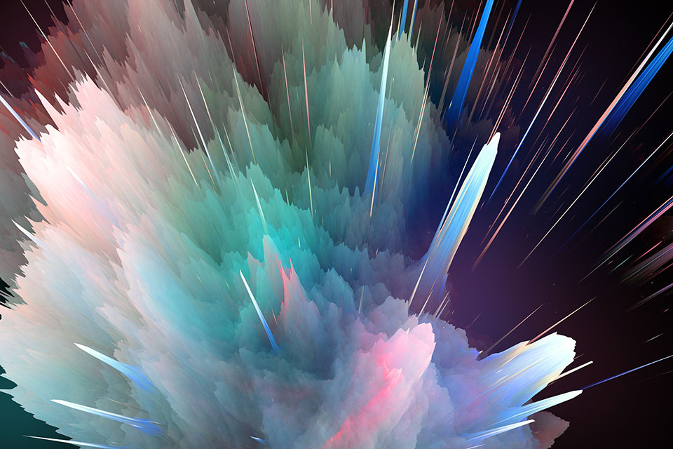 行星、空间爆炸和复古纹理背景: Planet Graphic, Space Explosion Background and Ancient Texture插图(1)