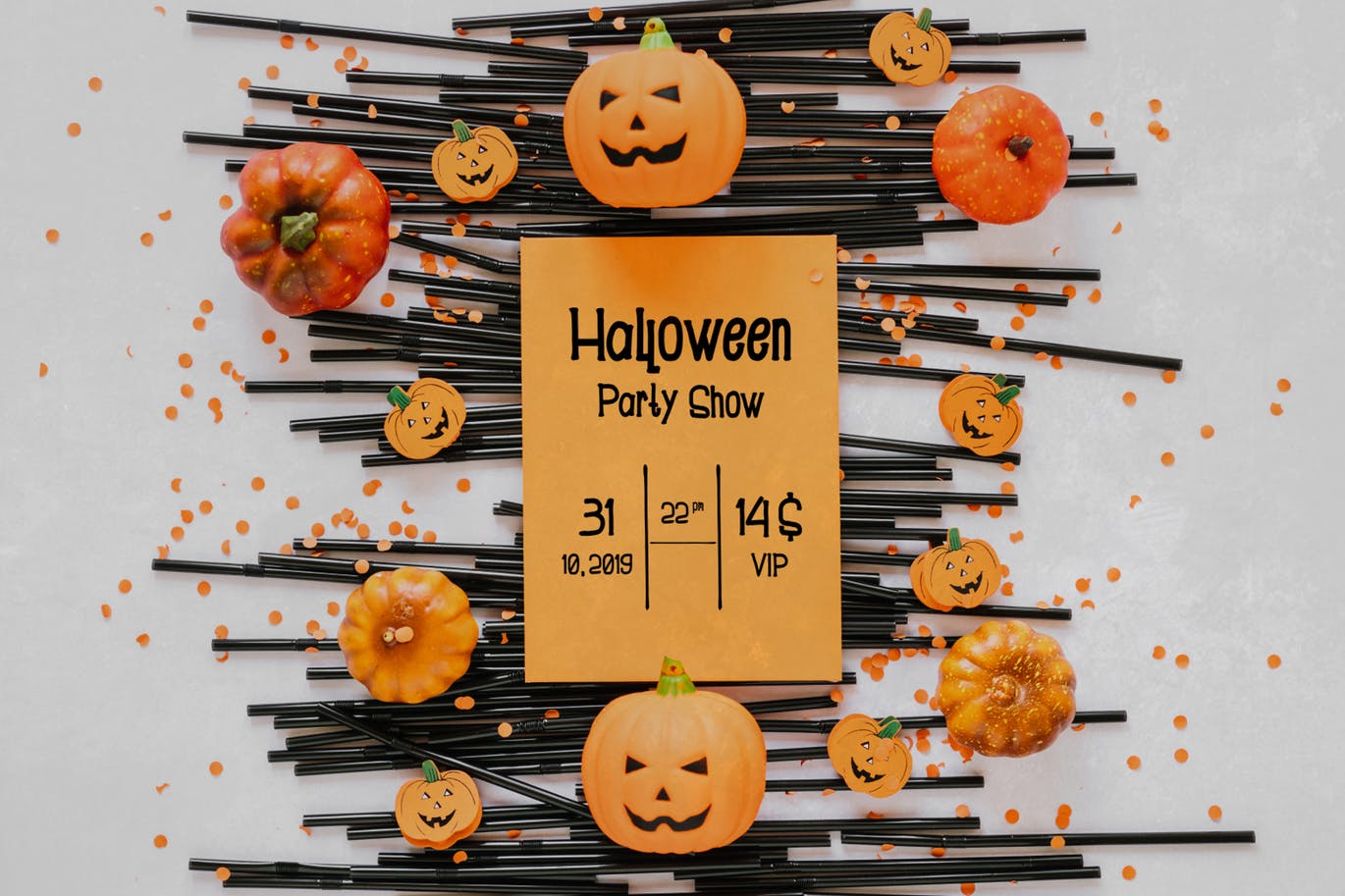 万圣节主题设计英文无衬线字体 Gloomy – Halloween Font插图(3)