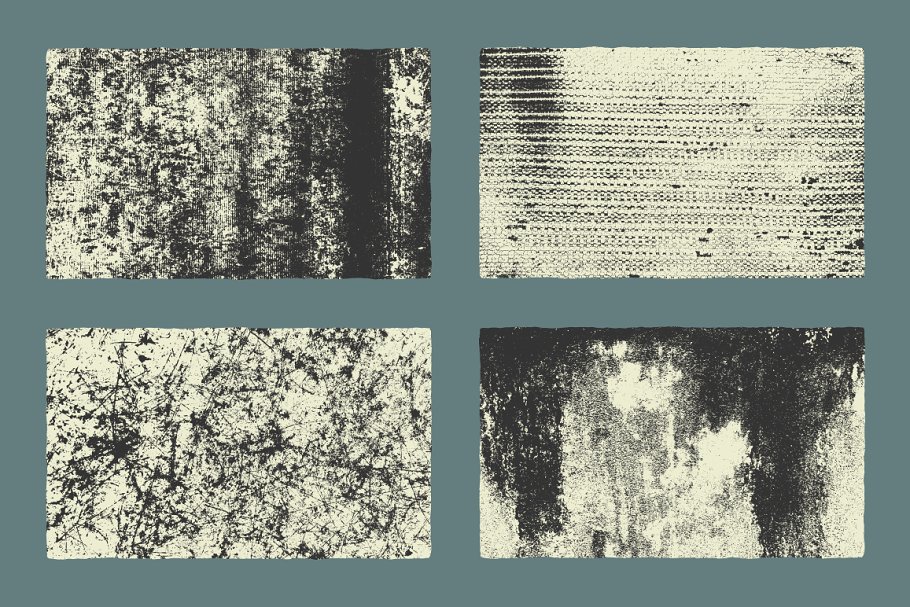 粗犷斑迹划痕做旧纹理 Grunge Textures插图(3)