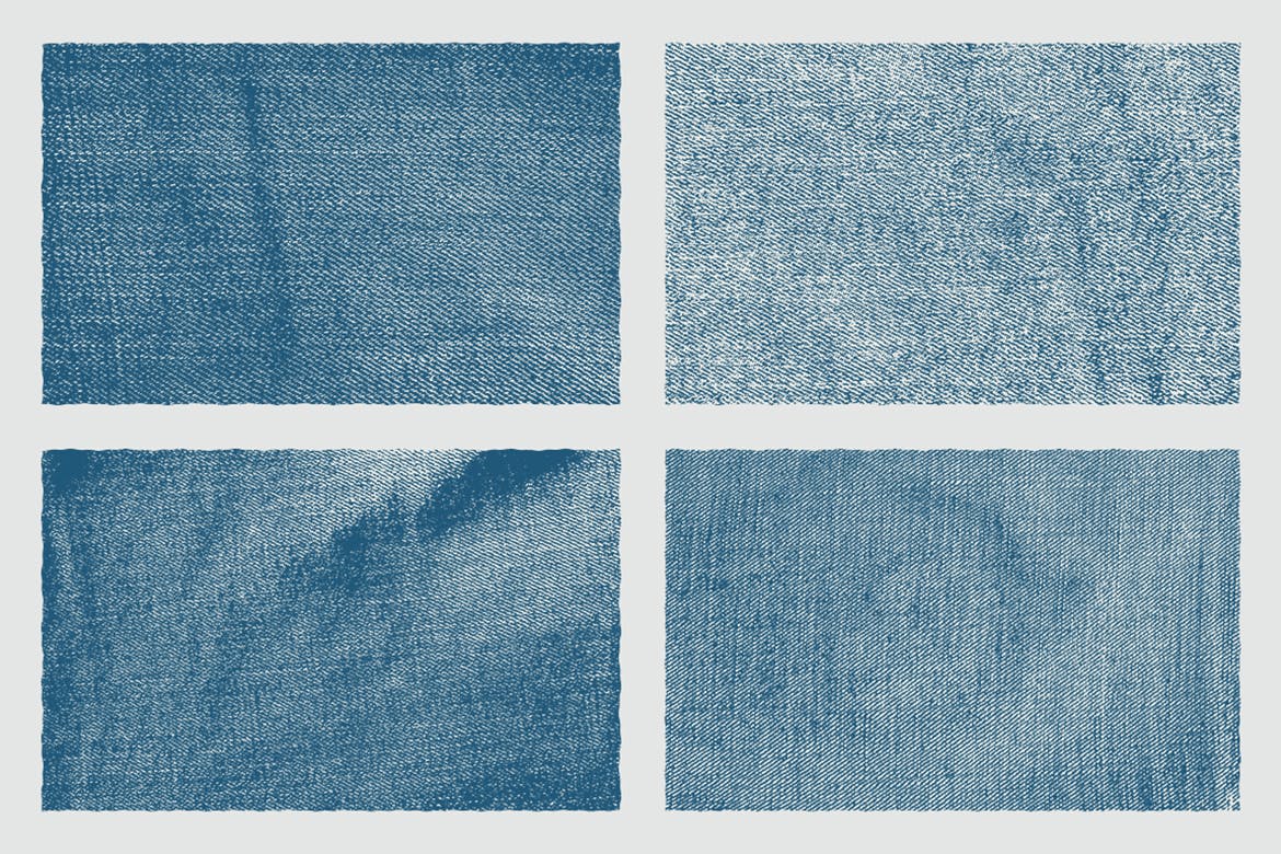 16款牛仔布纹理矢量背景素材 Denim Texture Pack Background插图(1)