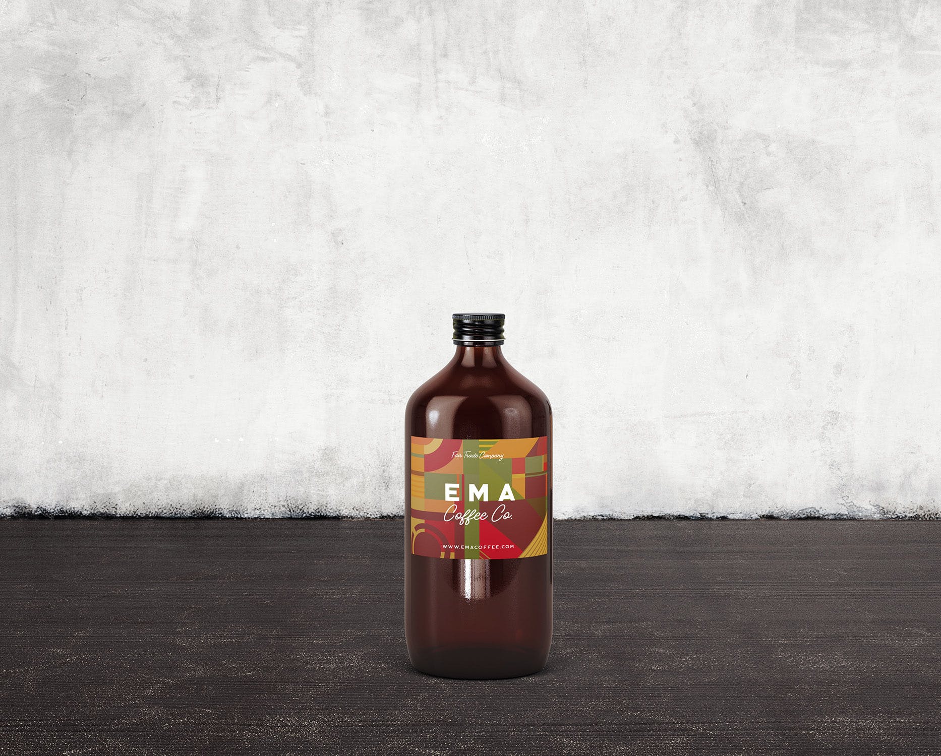 6个啤酒/咖啡/牛奶瓶外观设计素材库精选v2 6 Beer Coffee Milk Bottles Mockups 2插图(3)