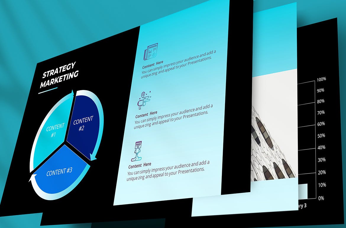市场营销策划PPT幻灯片模板下载 Marketing Powerpoint Template插图(3)