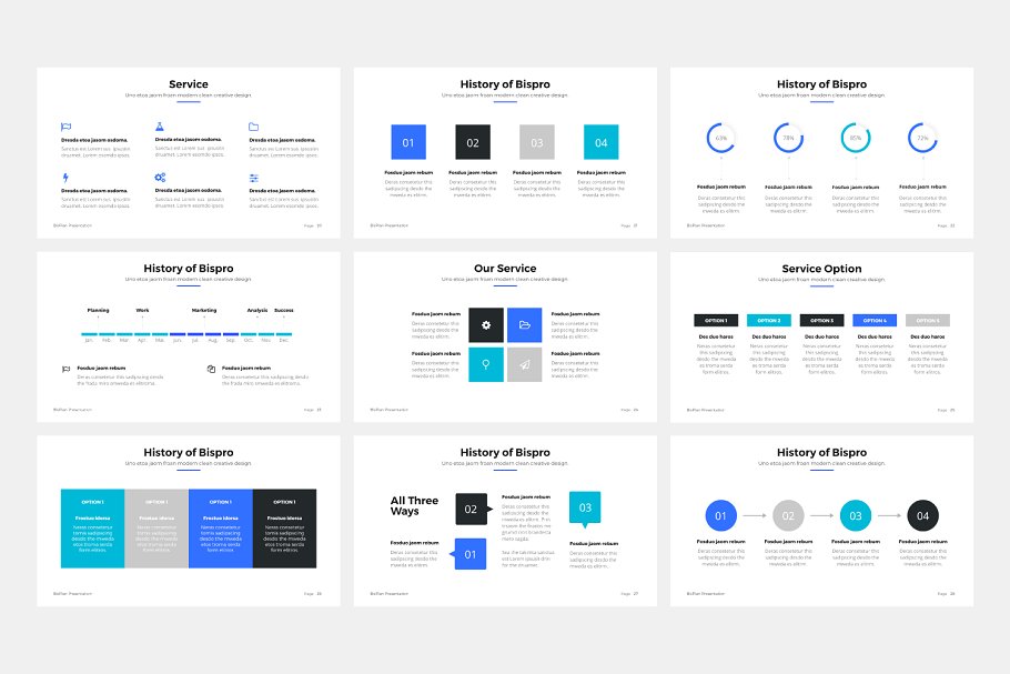 商业项目投标竞标Keynote幻灯片模板 BizPro | Proposal Keynote Template插图(3)
