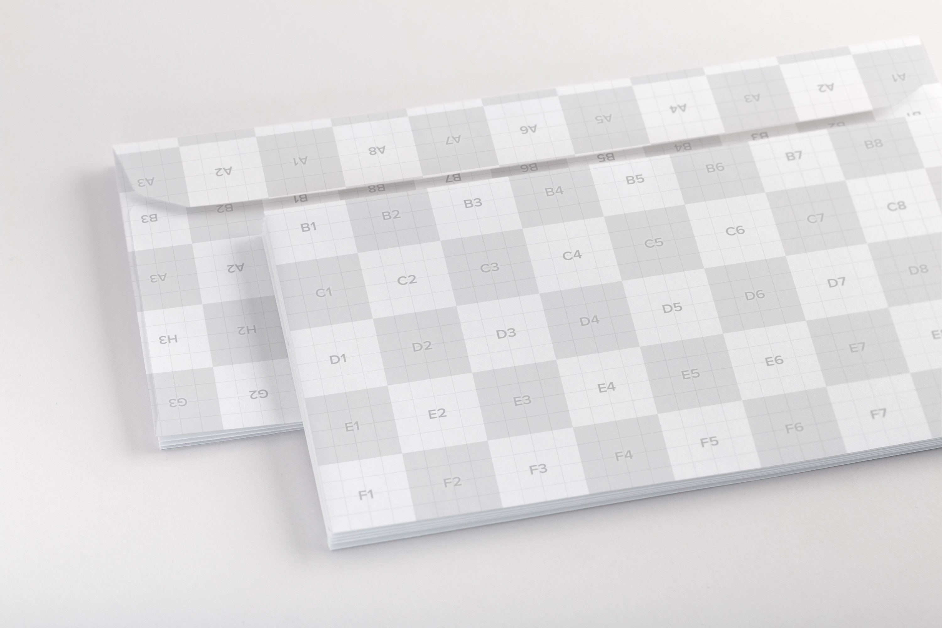 信头信封品牌标识设计预览图样机模板01 Letterhead Envelope Mockup 01插图(1)