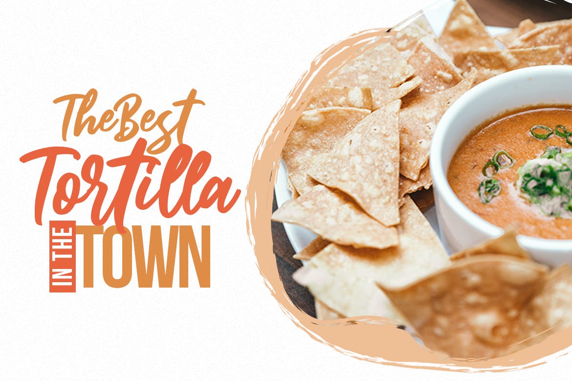 流畅笔画英文书法笔刷字体下载 Tortilla – Handwritten Font插图(1)
