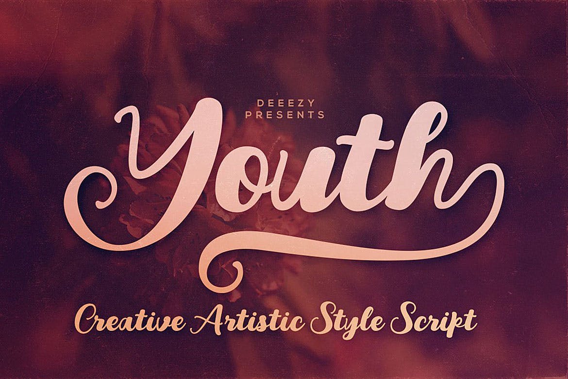 创意英文书法粗体字体下载 Youth Script Font插图(7)