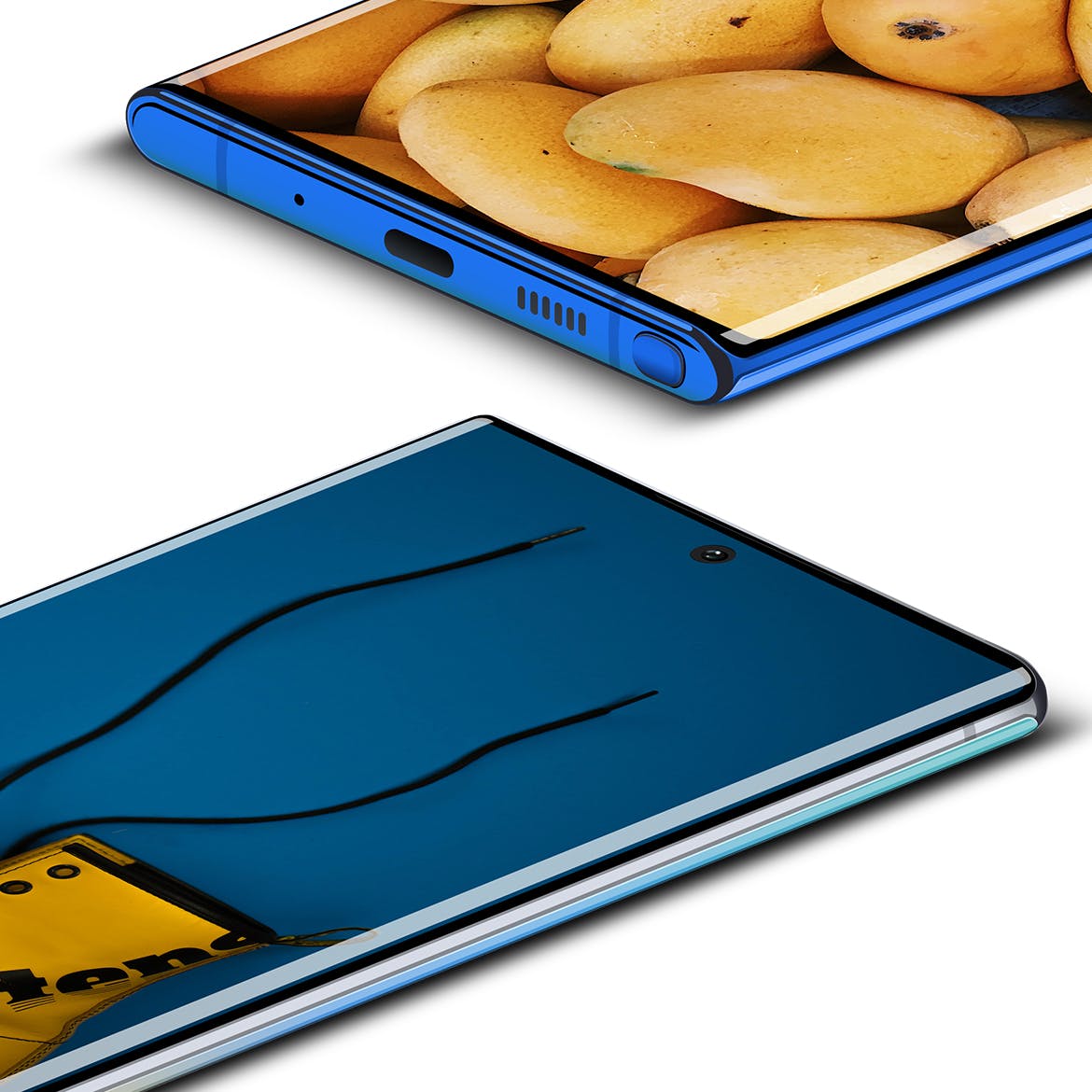 三星Note 10手机样机PSD分层模板 Note 10 Layered PSD MockUps插图(3)