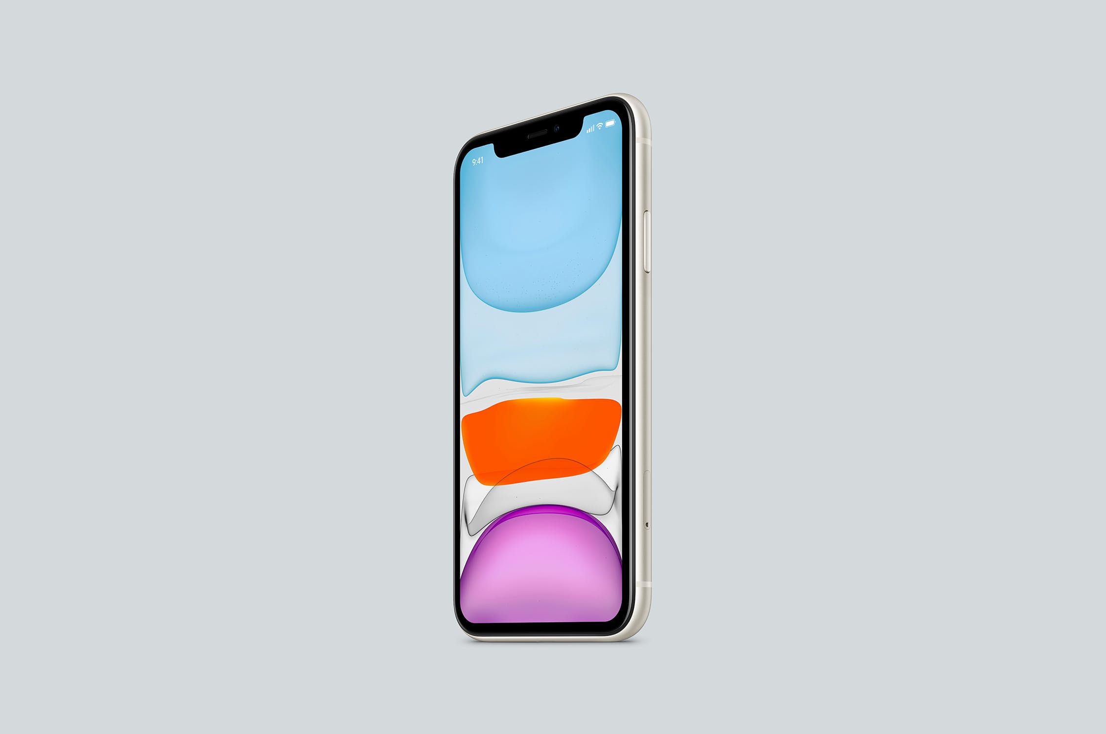 8K超高清分辨率iPhone 11手机样机模板 iPhone 11 Mockup插图(1)