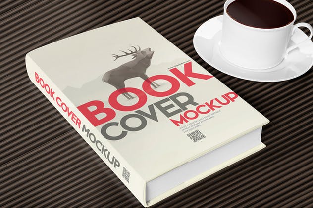 精装封面厚书籍外观设计样机模板 6 Book Mockups插图(6)