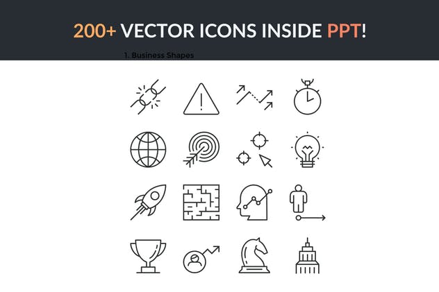 互联网解决方案信息图表数据统计PP幻灯片模板 Infographic Solutions Powerpoint Infographic插图(4)