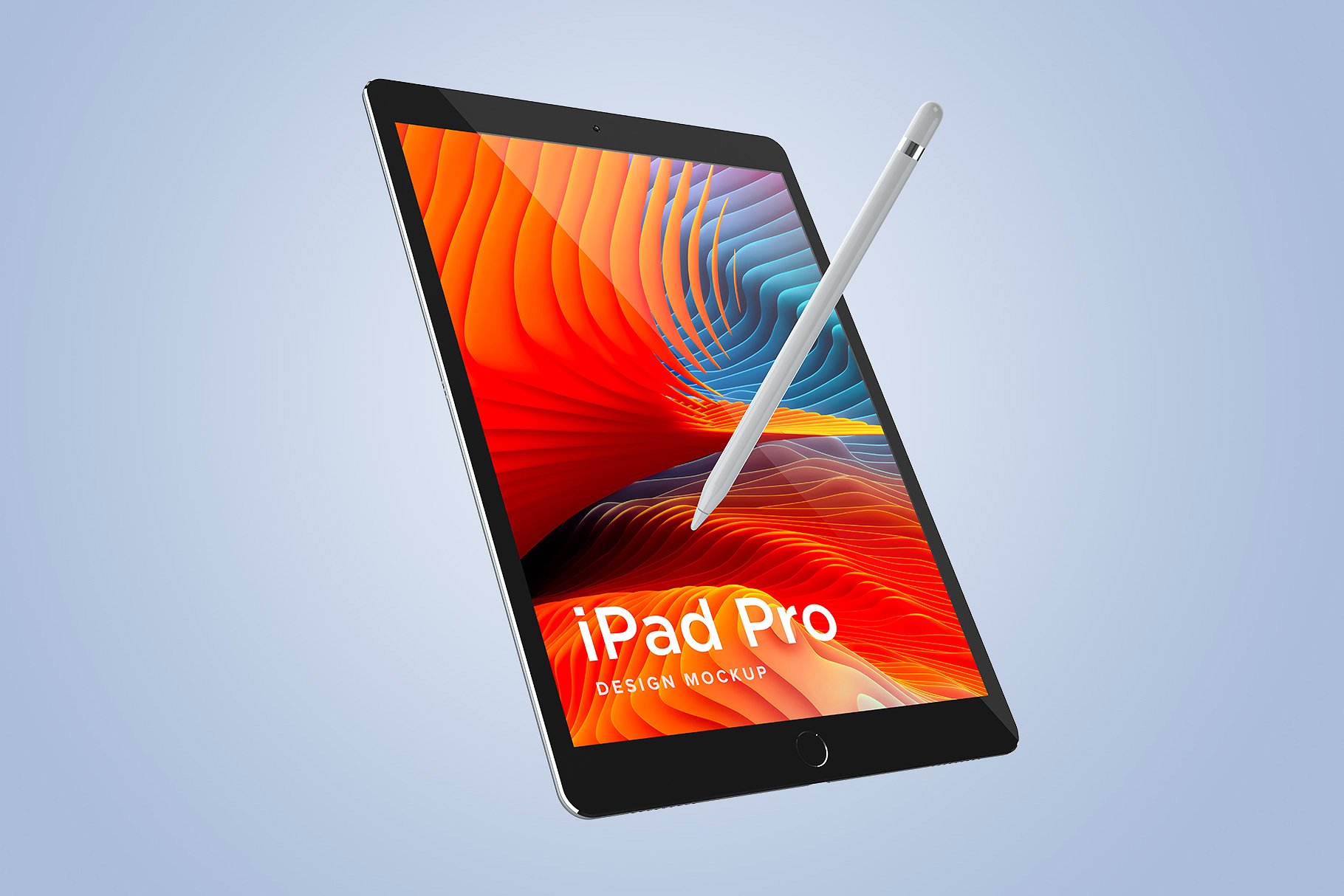 多角度的iPad Pro展示模型Mockup下载[psd]插图(8)