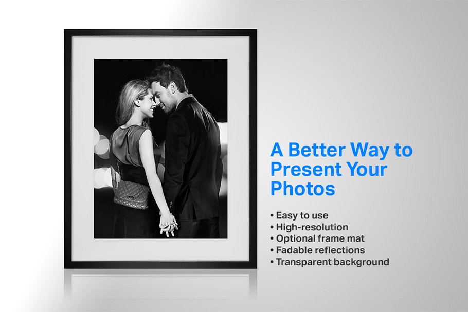 9款高分辨率相片相框样机 9 Picture Frame Mockups插图(4)