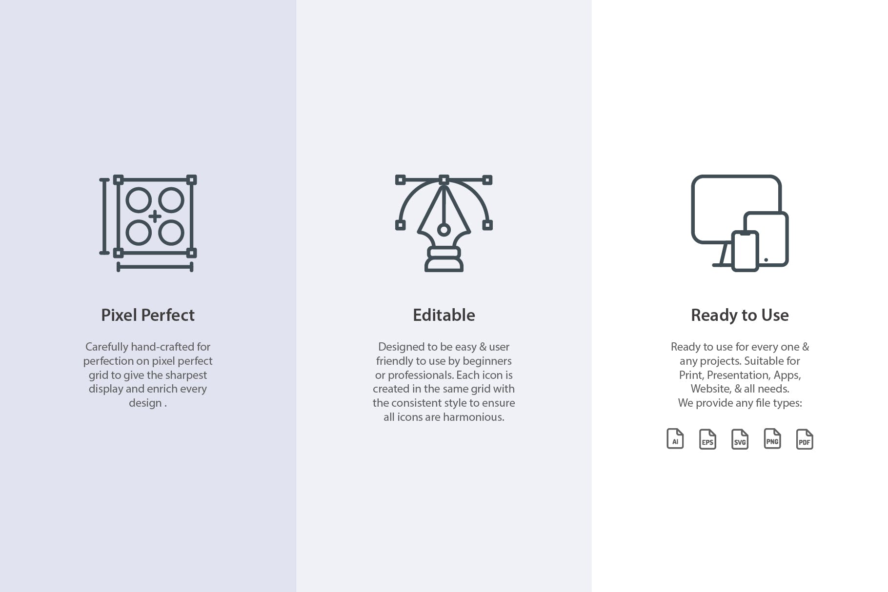 25枚市场营销主题矢量阴影素材库精选图标 Marketing Shape Icons插图(1)