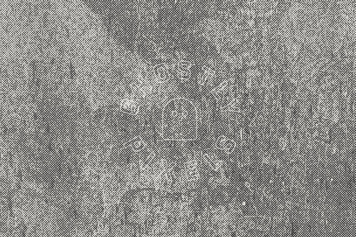 10张金属铁锈半色调纹理素材 Rusty Halftone Textures插图(5)