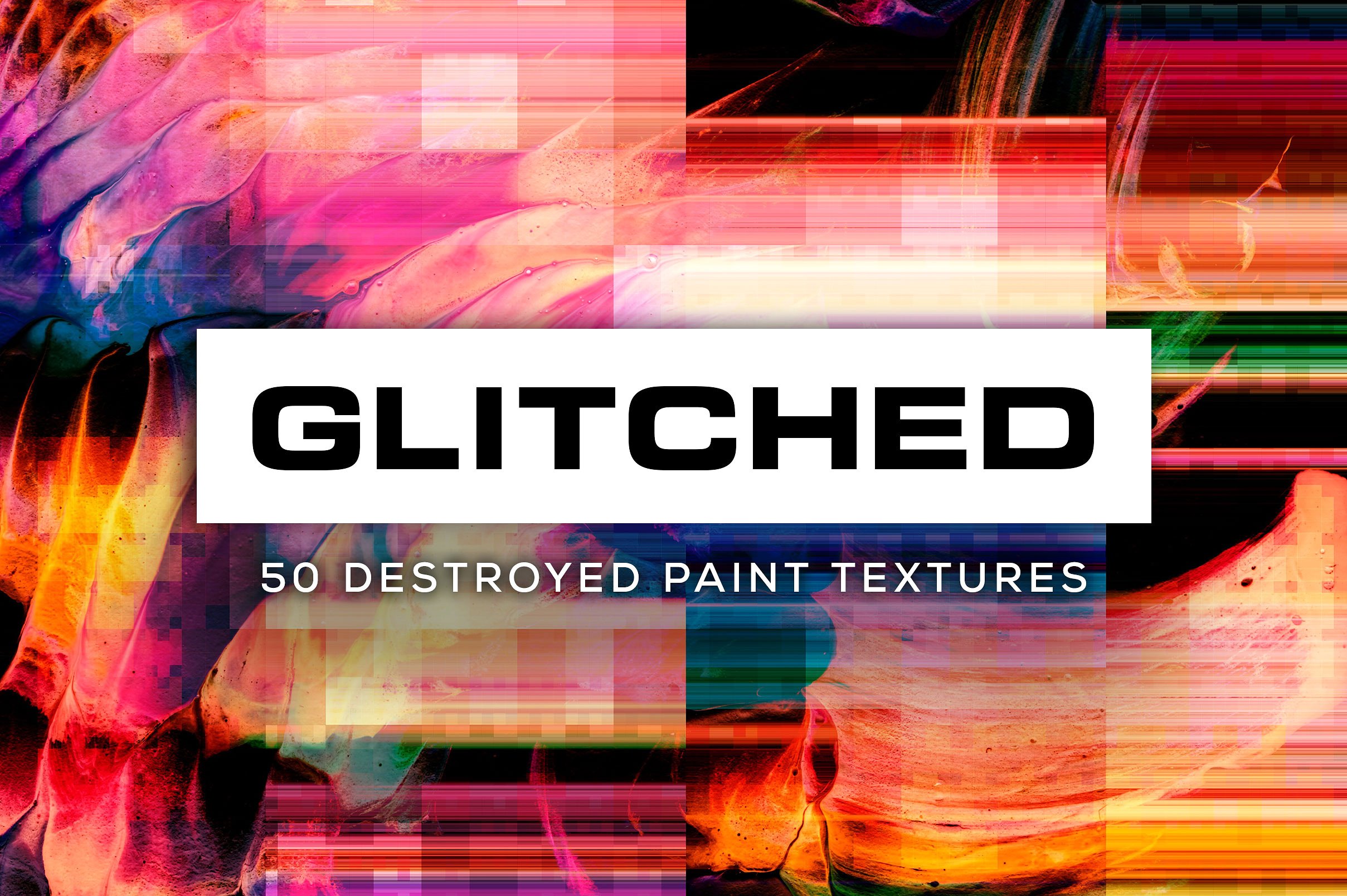创意抽象纹理系列：抽象油画&几何形状纹理素材包 Abstract Texture Bundle（超巨量2.46GB）插图(7)