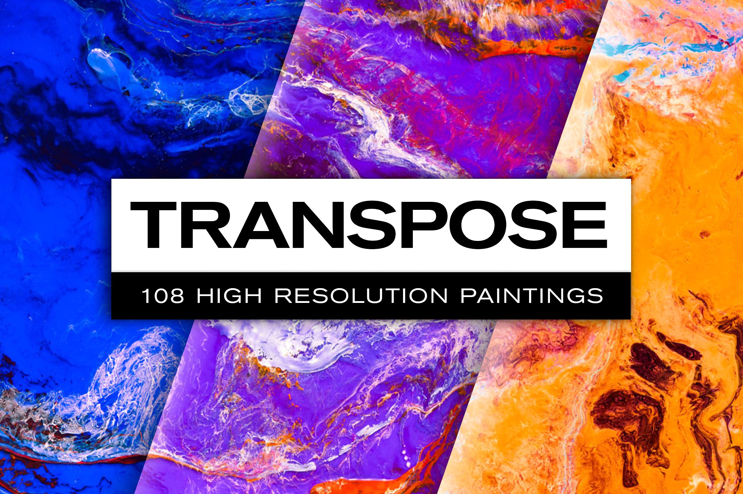 创意抽象纹理系列：抽象油画&几何形状纹理素材包 Abstract Texture Bundle（超巨量2.46GB）插图(8)