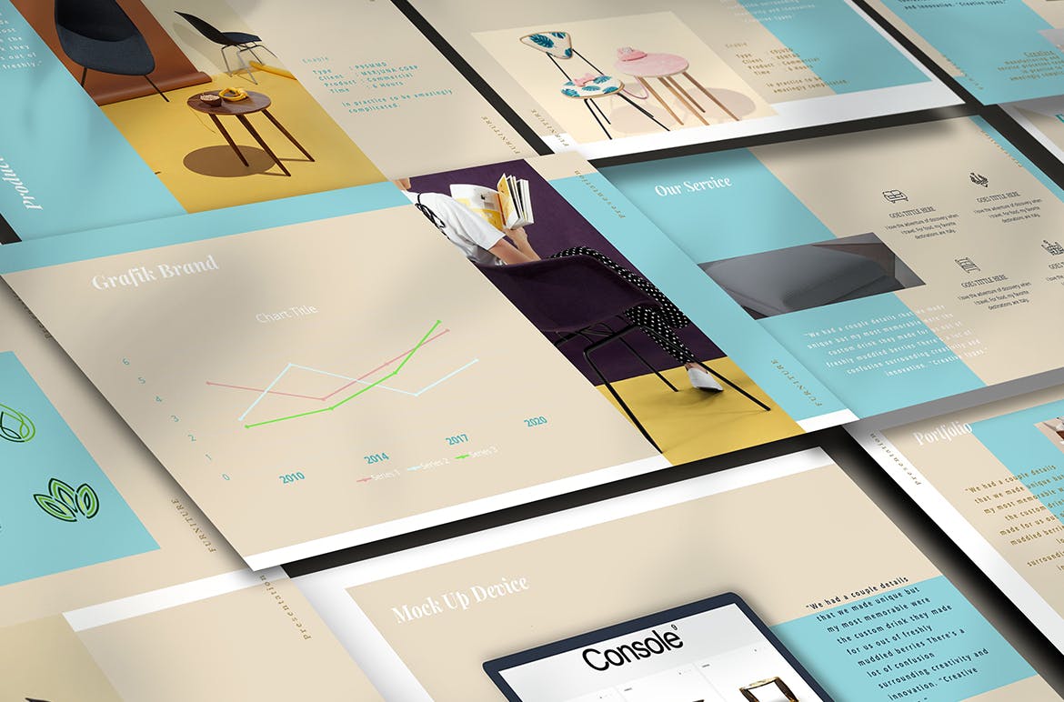 家具品牌营销策划方案PPT幻灯片模板 Furniture Marketing Powerpoint Template插图(2)