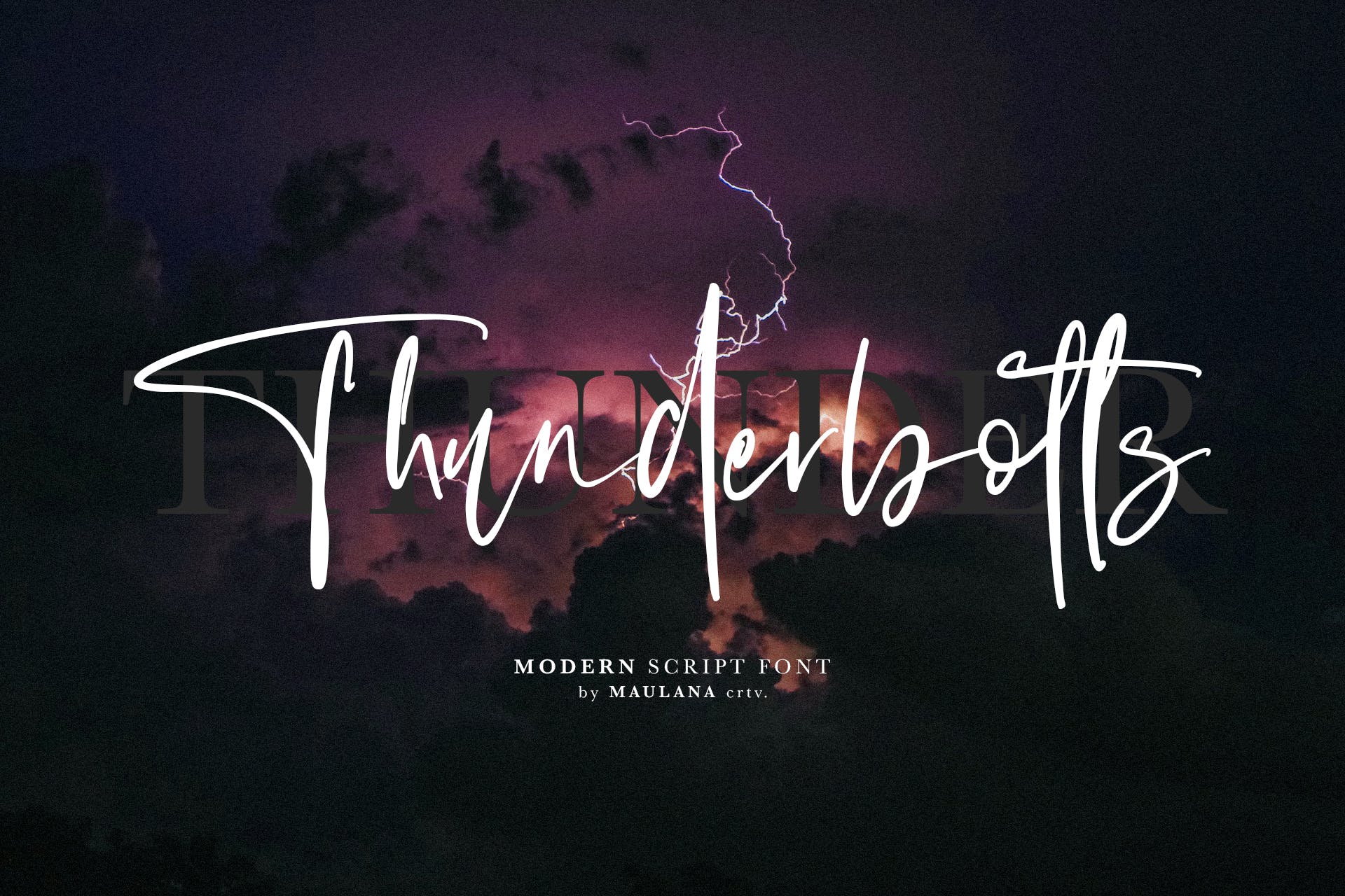 豪迈狂草英文书法字体下载 Hovercut Brush Script Font插图(3)
