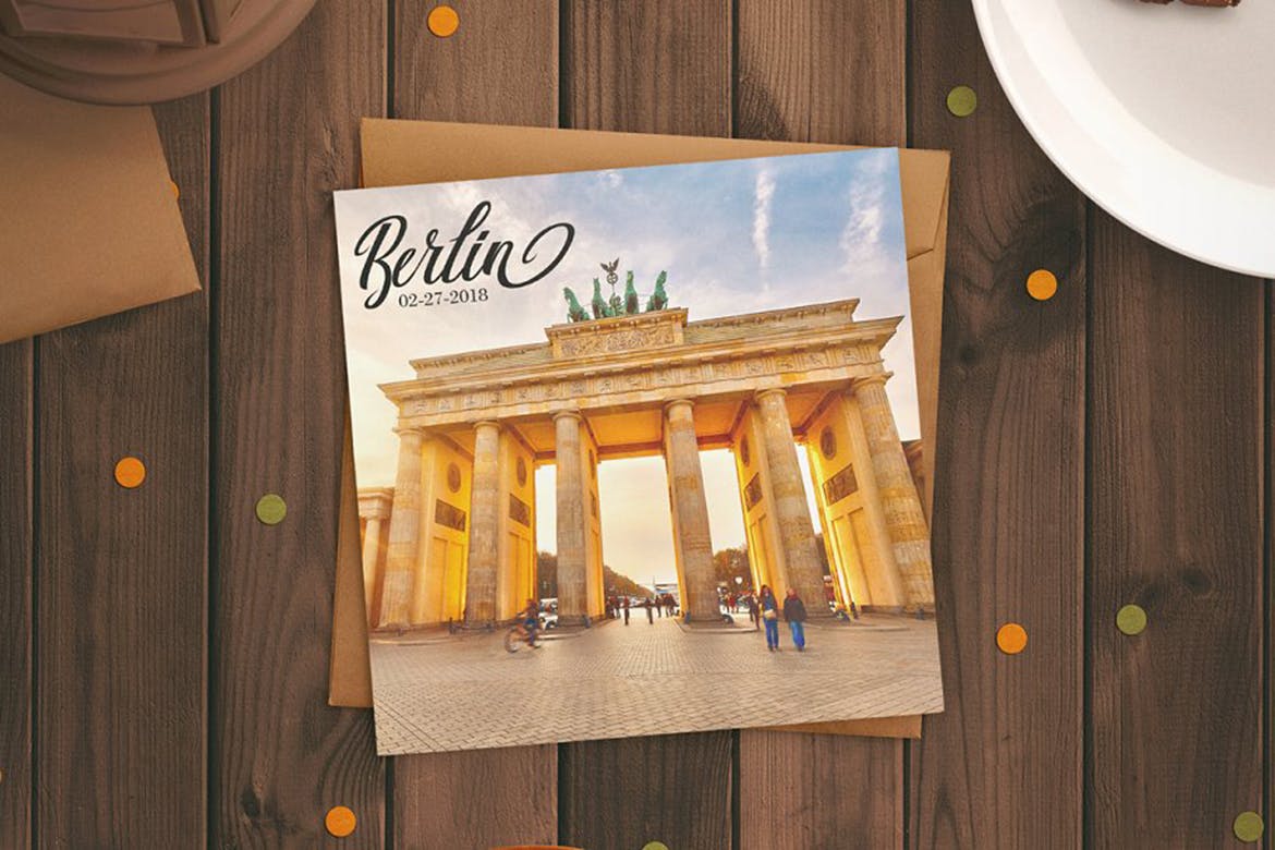 笔刷手写英文字体设计&版式设计衬线字体 Berlin Script + Great Serif插图(1)