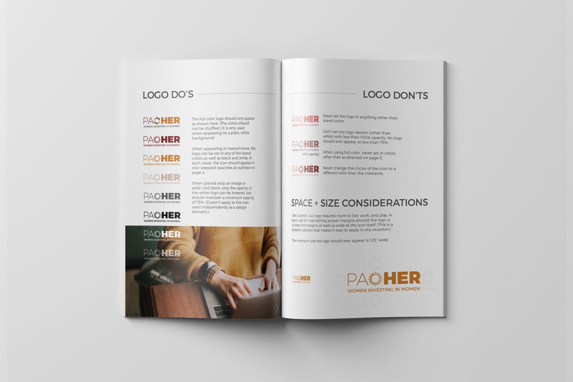 品牌风格指南的杂志模板下载 Branding Style Guide Template [ai,psd,indd]插图(4)