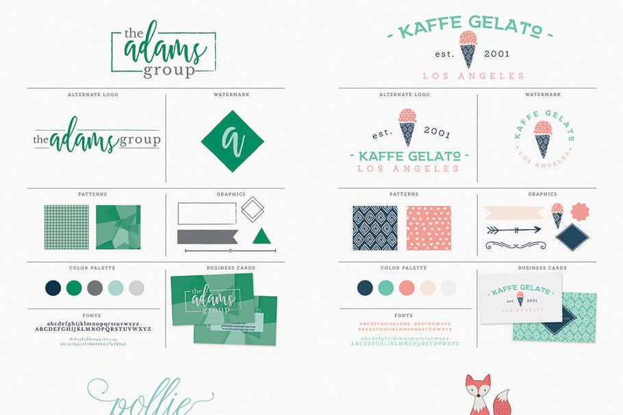 品牌/营销设计素材工具包 Branding/Marketing Kit插图(4)
